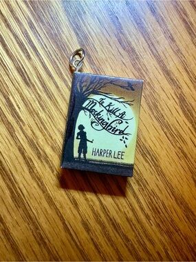 To Kill a Mockingbird Harper Lee Book Charm